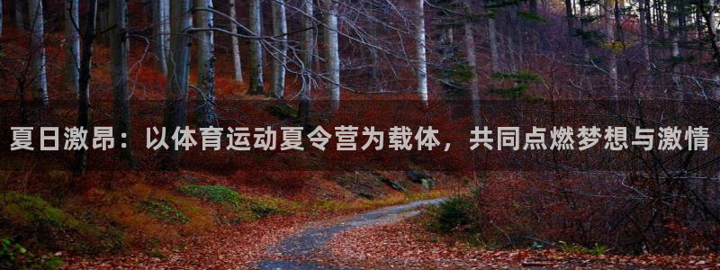 尊龙官方正版app集团官网首页：夏日激昂：以体育运动夏令营为